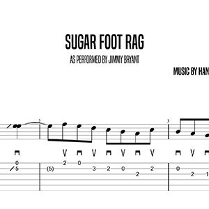 Sugar Foot Rag, Jimmy Bryant (Advanced)