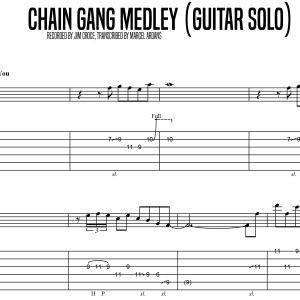 Chain Gang Medley (Guitar Solo), Jim Croce (Advanced)