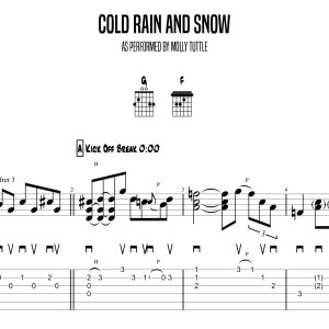 Cold Rain And Snow, Molly Tuttle (Advanced)