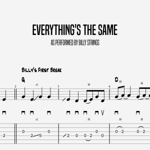 Everything's The Same, Billy Strings