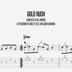 Gold Rush, Molly Tuttle (Intermediate)