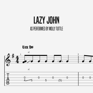 Lazy John, Molly Tuttle (Intermediate)