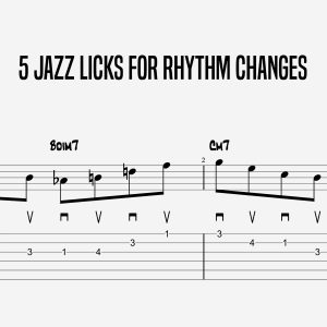 Jazz Licks (Rhythm Changes), Marcel Ardans
