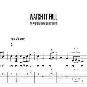 Watch It Fall, Billy Strings (Advanced)