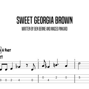 Sweet Georgia Brown, Mickey Abraham (Intermediate)