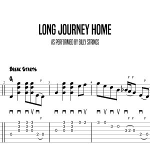 Long Journey Home, Billy Strings (Advanced)