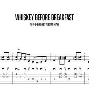 Whiskey Before Breakfast, Norman Blake (Intermediate)