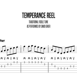 Temperance Reel, David Grier (Advanced)
