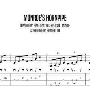 Monroe's Hornpipe, Bryan Sutton (Advanced)