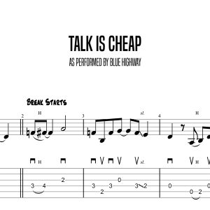 Talk Is Cheap, Tim Stafford (Advanced)