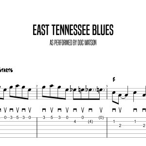 East Tennessee Blues, Doc Watson (Intermediate)