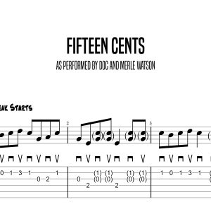 15 Cents, Doc Watson (Intermediate)