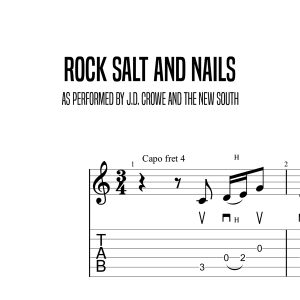 Rock Salt and Nails, J.D. Crowe (Intermediate)
