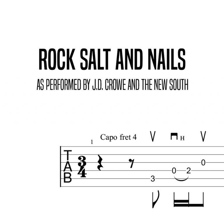 Rock Salt and Nails, J.D. Crowe (Intermediate) Lessons With Marcel