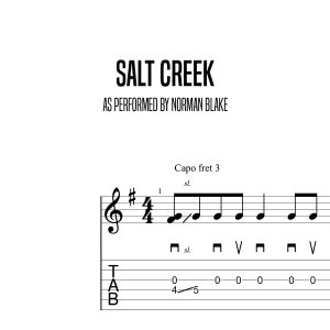 Salt Creek, Norman Blake (Intermediate)