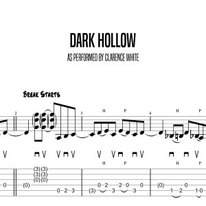 Dark Hollow, Clarence White (Advanced)