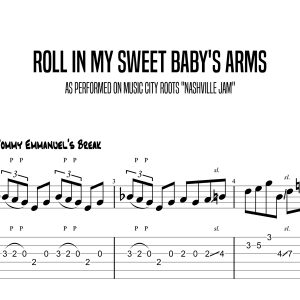 Roll In My Sweet Baby's Arms - Tommy Emmanuel (Advanced)