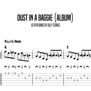 Dust In A Baggie, Billy Strings (Album Version)