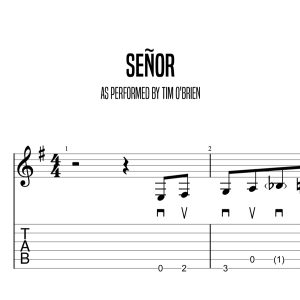 Señor, Bryan Sutton (Advanced)