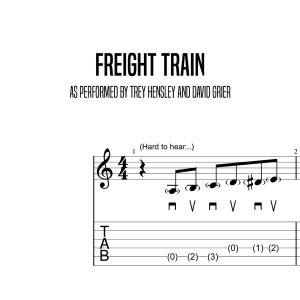 Freight Train, David Grier (Advanced)