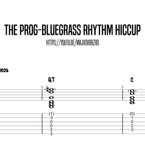 The Prog-Bluegrass Rhythm Hiccup, Marcel Ardans (Advanced)