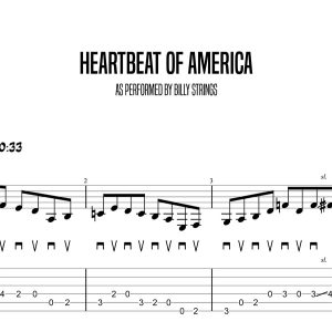 Heartbeat of America, Billy Strings (Advanced)