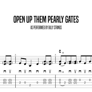 Open Up Them Pearly Gates, Billy Strings (Intermediate)