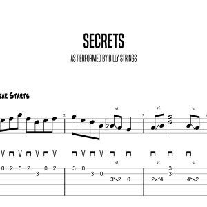 Secrets, Billy Strings (Intermediate)