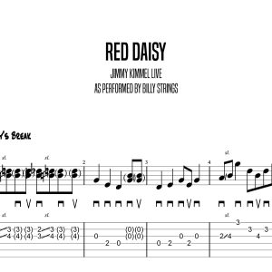 Red Daisy, Billy Strings (Intermediate)