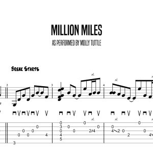 Million Miles, Molly Tuttle (Intermediate)