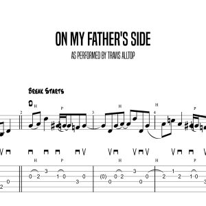 On My Father's Side, Travis Alltop (Advanced)