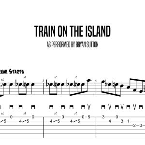 Train on the Island, Bryan Sutton (Advanced)