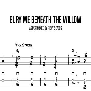 Bury Me Beneath the Willow, Ricky Skaggs (Advanced)