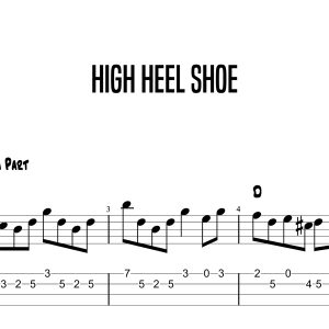 High Heel Shoe, Mickey Abraham (Intermediate)