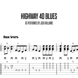 Highway 40 Blues, Josh Williams (Intermediate)