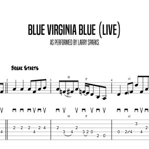 Blue Virginia Blues (Live), Larry Sparks (Intermediate)
