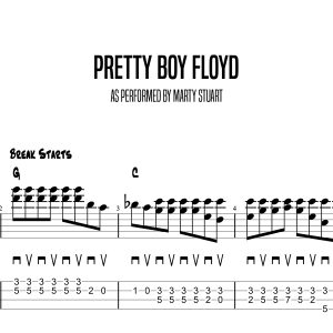 Pretty Boy Floyd, Marty Stuart (Advanced)