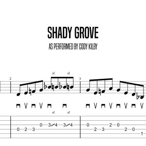 Shady Grove (Album), Cody Kilby (Advanced)