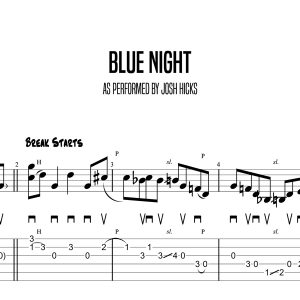Blue Night, Josh Hicks (Advanced)