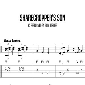 Sharecropper's Son, Billy Strings (Intermediate)