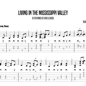 Living In The Mississippi Valley, Chris Eldridge (Advanced)