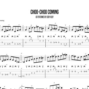 Choo Choo Coming, Cody Kilby (Advanced)