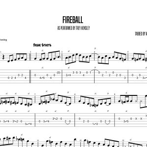 Fireball, Trey Hensley (Advanced)