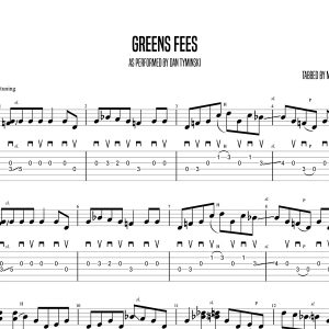 Greens Fees, Dan Tyminski (Intermediate)