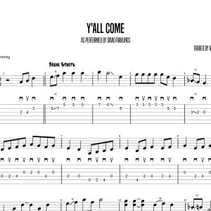 Y'all Come, David Rawlings (Intermediate)