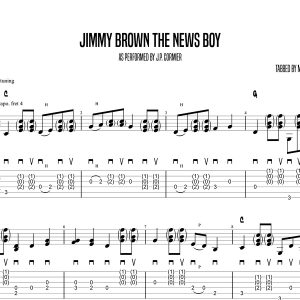 Jimmy Brown the News Boy, J.P. Cormier (Beginner)