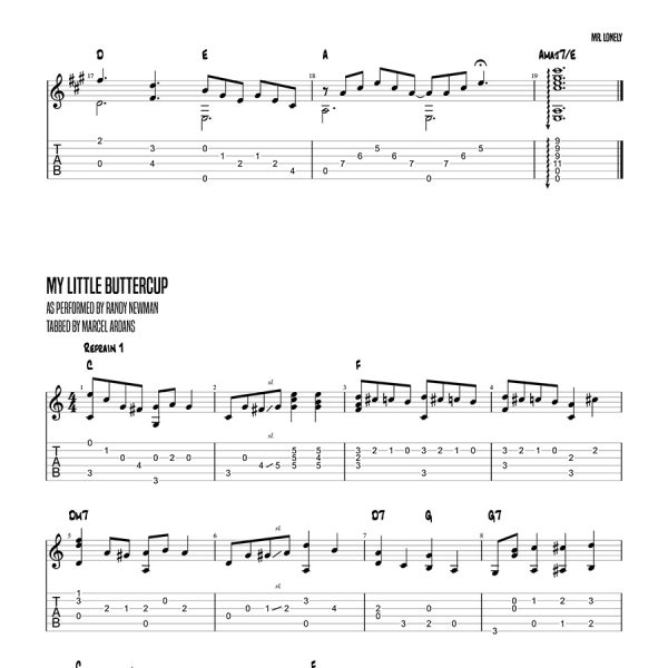 Marcel's Fingerstyle and Chord Melody Nonsense, Tab Book - Image 4