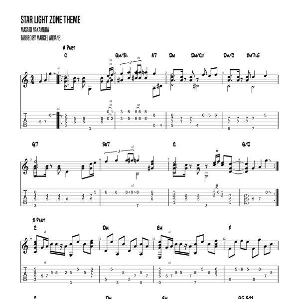 Marcel's Fingerstyle and Chord Melody Nonsense, Tab Book - Image 3